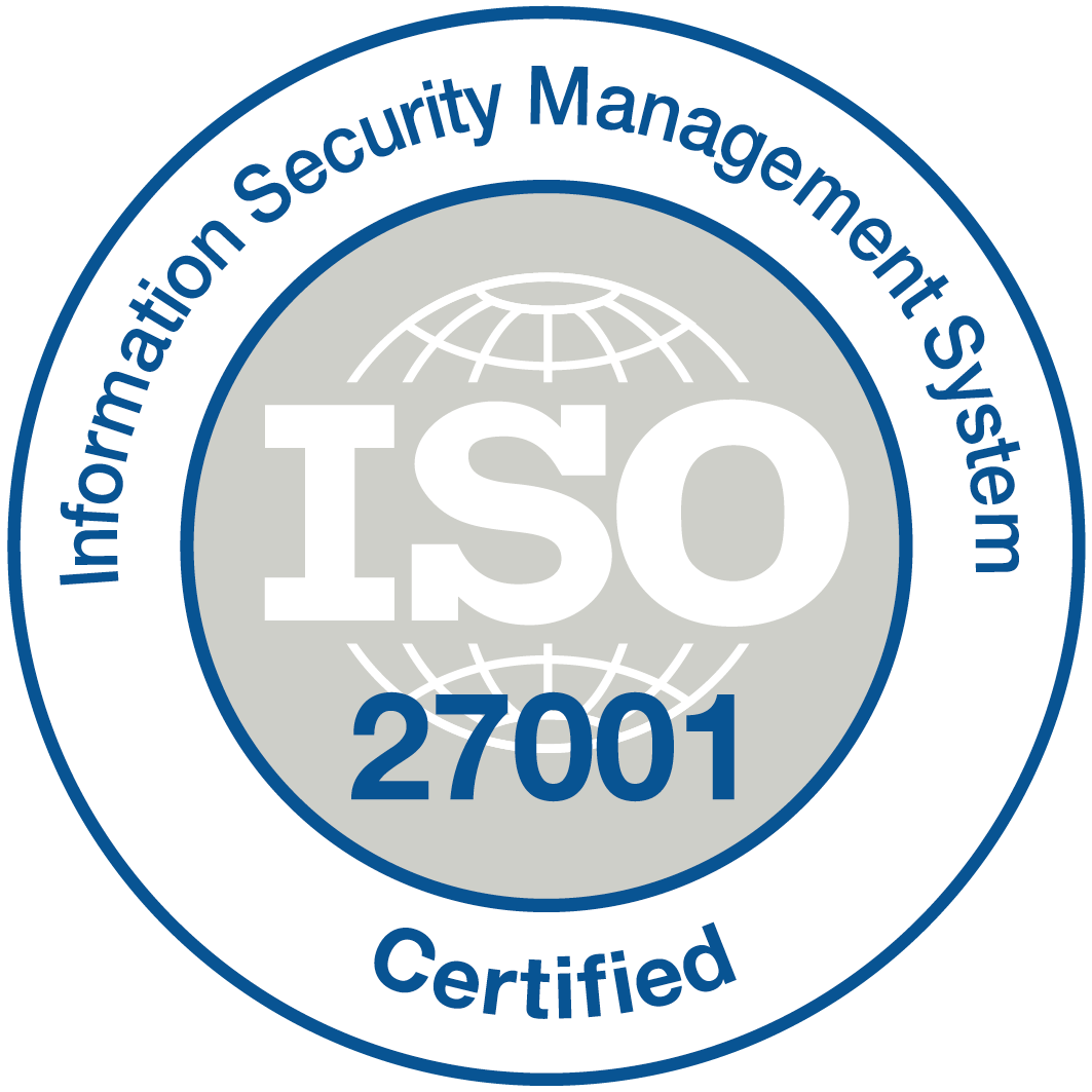 ISO 27001:2022 Certified